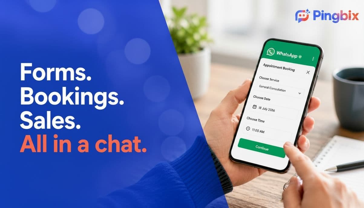WhatsApp Flows in 2026: How Indian Businesses Are Turning Chats Into Forms, Bookings, and Sales