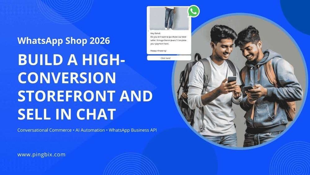 WhatsApp Shop 2026: How to Build a High-Conversion Storefront and Sell in Chat